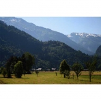 Summer View from Chez Michelle Self-Catering Apartment, Samoens
